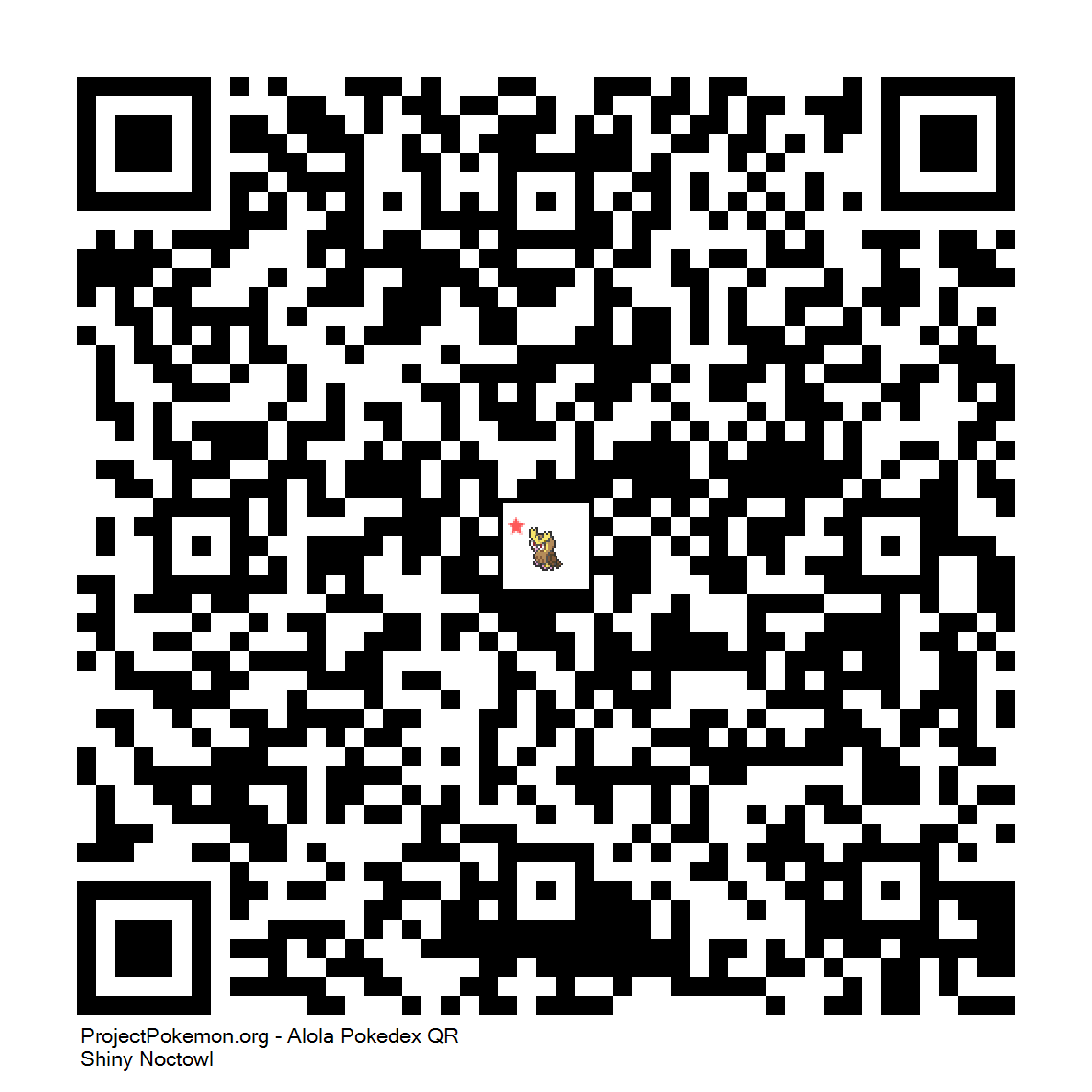 Cdigo QR de Noctowl variocolor